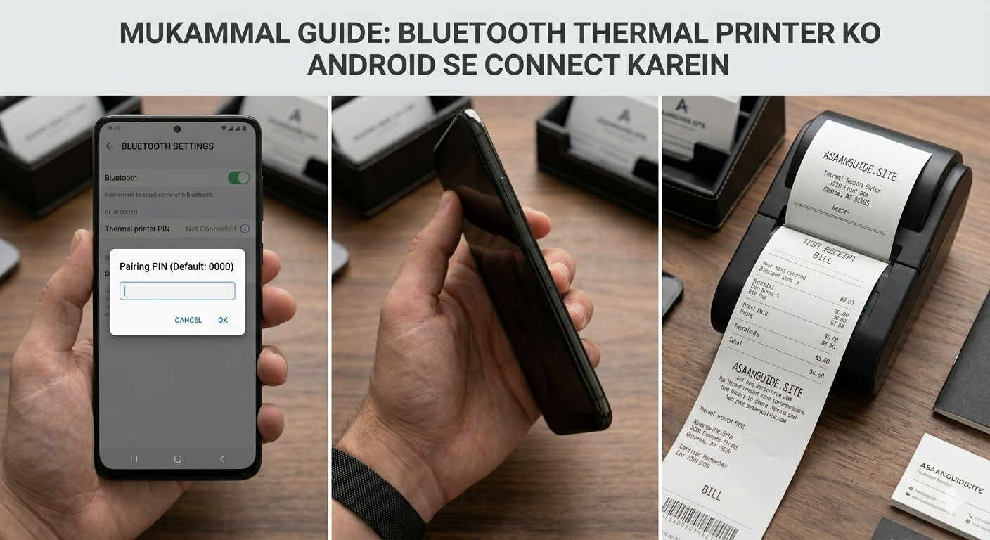 connect bluetooth thermal printer to android