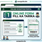 Sindh Education Board Migration online form process