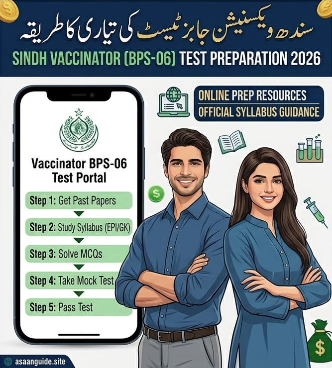 Sindh Vaccinator Test Preparation syllabus guide